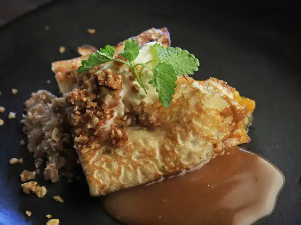 Tasty appetizer from Black Trumpet. 